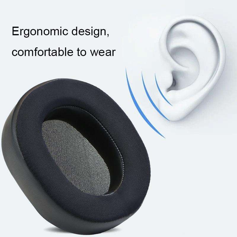 For Sony WH-1000XM4 2pcs Ice Gel Headphones Sponge Cover Earmuffs