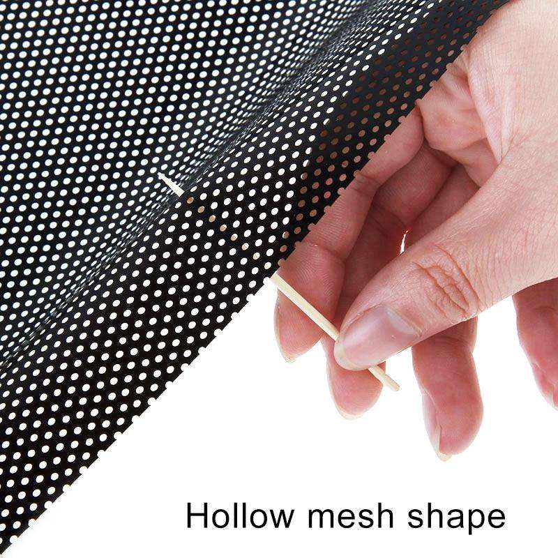 2 PCS Car Styling UV Protection Electrostatic Stickers