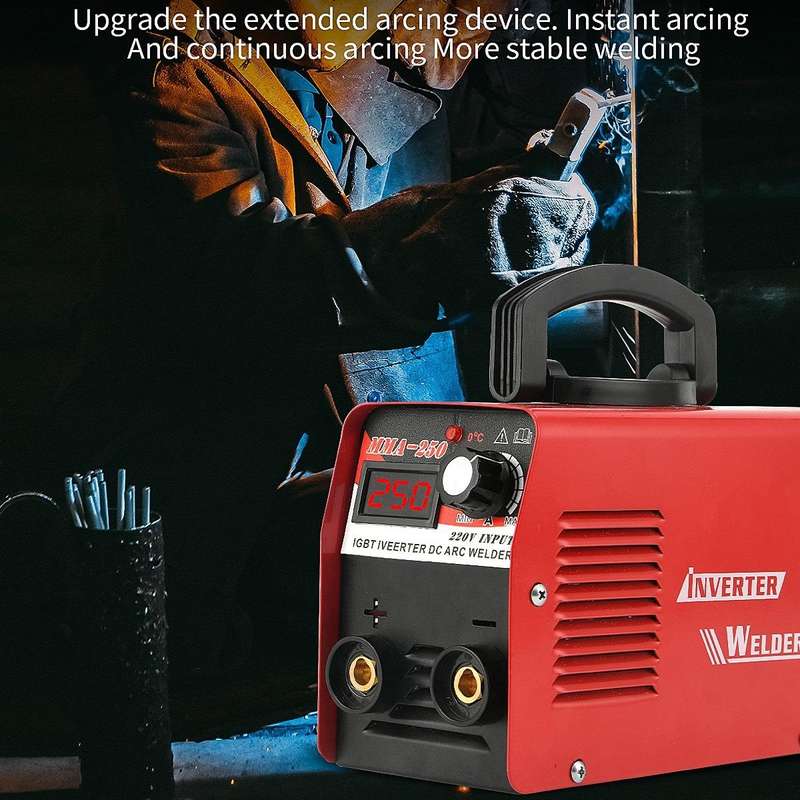 MMA-250 Household Small Intelligent DC Handheld Electric Welder UK Plug