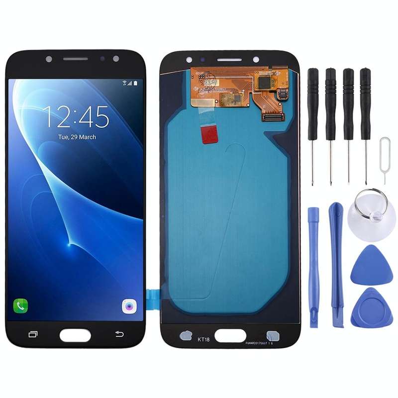 Oled LCD Screen for Galaxy J7 (2017) / J7 Pro, J730F/DS, J730FM/DS with Digitizer Full Assembly (...