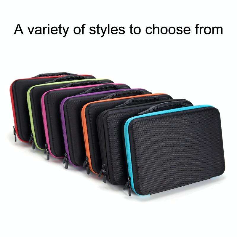 Multifunctional Portable Diamond Painting Tool Set Storage Bag, Style: 120 Grid (Rose Red)