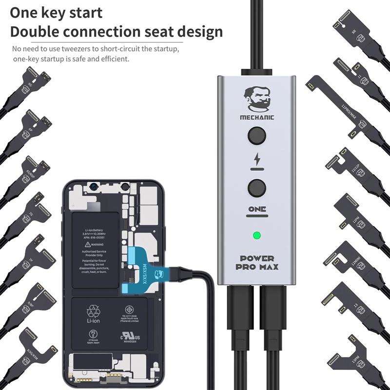 Mechanic Power Pro Max Phone Maintenance Power Boot Cable for iPhone 6 to 13 Pro Max
