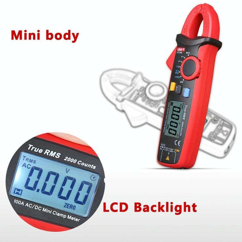 UNI-T UT210D 200A Digital Clamp Meter AC DC Voltage Detector