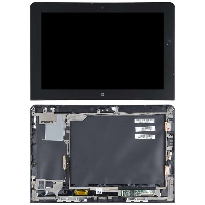 OEM LCD Screen for Lenovo Thinkpad 10 1st Gen B101UAN01.C Digitizer Full Assembly with Frame (Black)