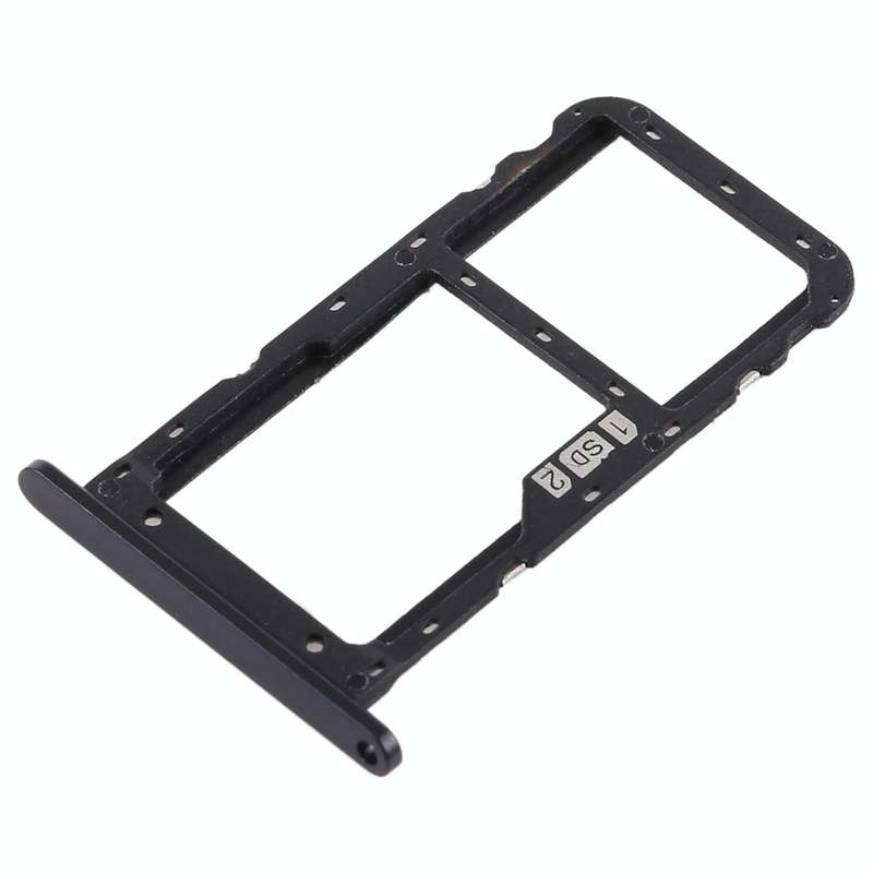 SIM Card Tray + SIM Card Tray / Micro SD Card Tray for Asus Zenfone 5 ZE620KL(Black)