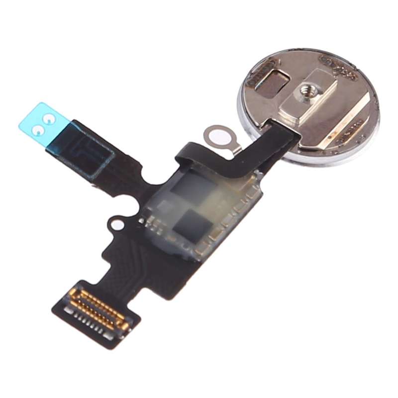 New Design Home Button (2 nd ) with Flex Cable for iPhone 8 Plus / 7 Plus / 8 / 7(Silver)