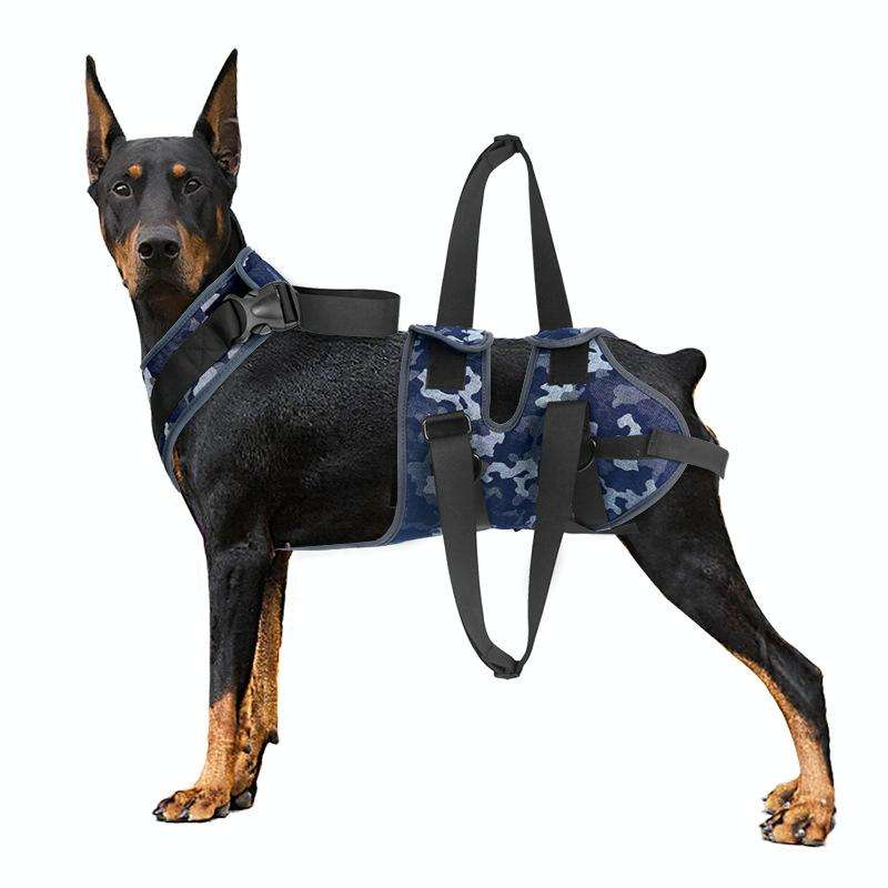 Injured Dog Auxiliary Leash Front and Rear Leg Double Slings For Large and Medium-sized Dogs, Siz...