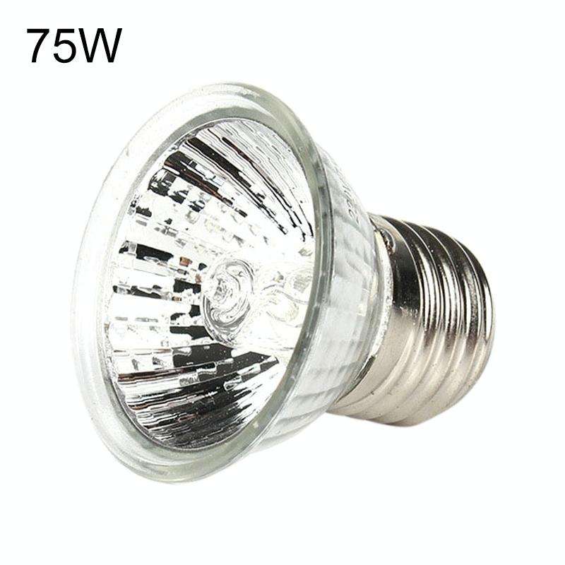 UVA+UVB Full Spectrum Solar Reptile Lamp Lizard Light Turtle Basking Lamp, Specification: 75W