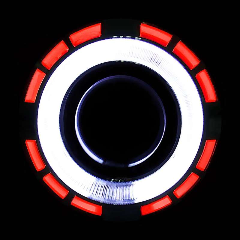 IPHCAR G262 H1 3.0 inch 12V Bi-Xenon Projector Lens Headlight with Exquisite Angle Eyes Decoratio...