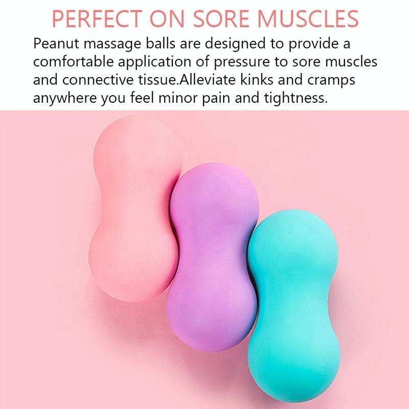 Fascia Ball Muscle Relaxation Yoga Ball Back Massage Silicone Ball, Specification: Basketball Blu...