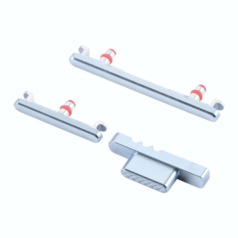 For OnePlus 8T Power Button + Volume Control Button(Silver)