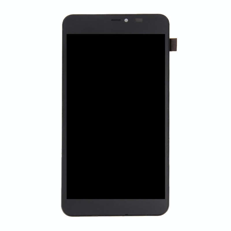 LCD Screen and Digitizer Full Assembly with Frame for Microsoft Lumia 640 XL(Black)