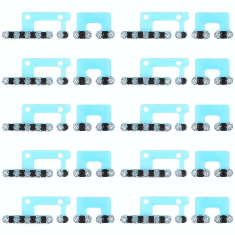 10 PCS Speaker Dustproof Mesh for iPhone 12 Pro Max (White)