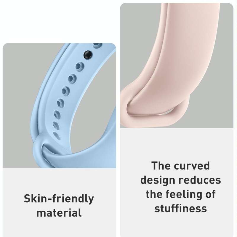 For Xiaomi Mi Band 7 Original Xiaomi Silicone Watch Band(Blue)