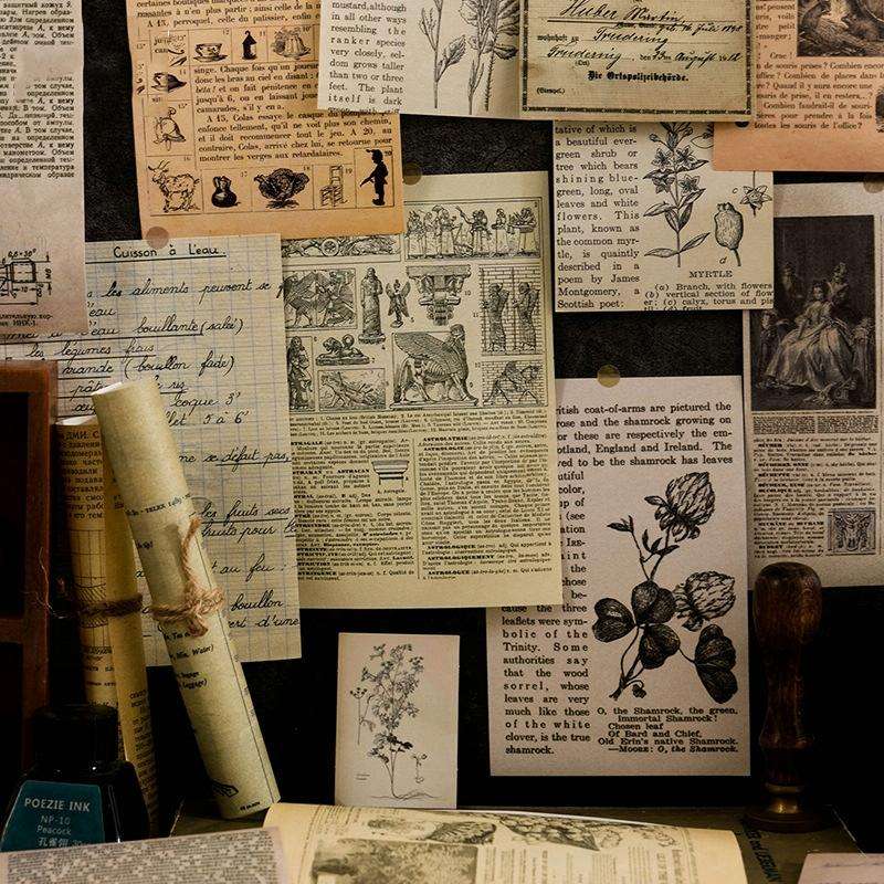2sets 30 In 1 Vintage Collection Room Series Handbook Stickers Notes Packet(Old Favorites)
