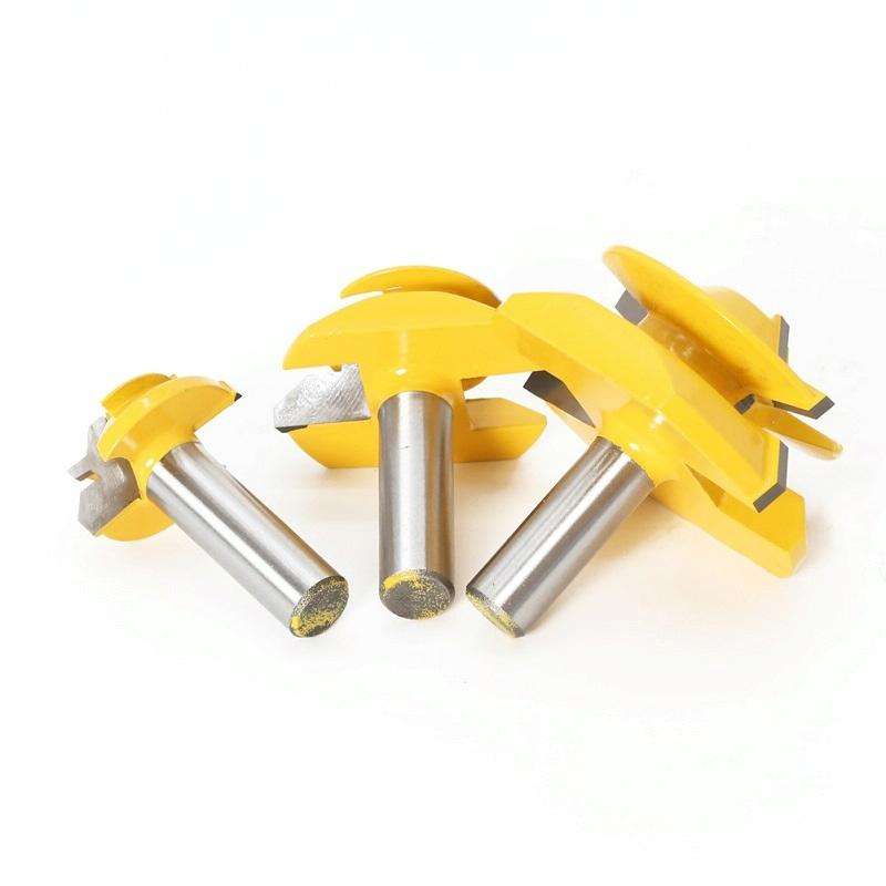 Woodworking Engraving Machine Milling Cutter 45 Degree Jointing Knife, Model: 12x1-3/8mm
