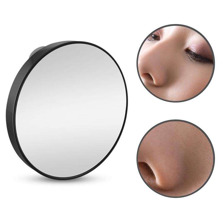 Magnification Small Round Mirror with Suction Cup Makeup Mirror 8.8cm Magnification Makeup Mirror...