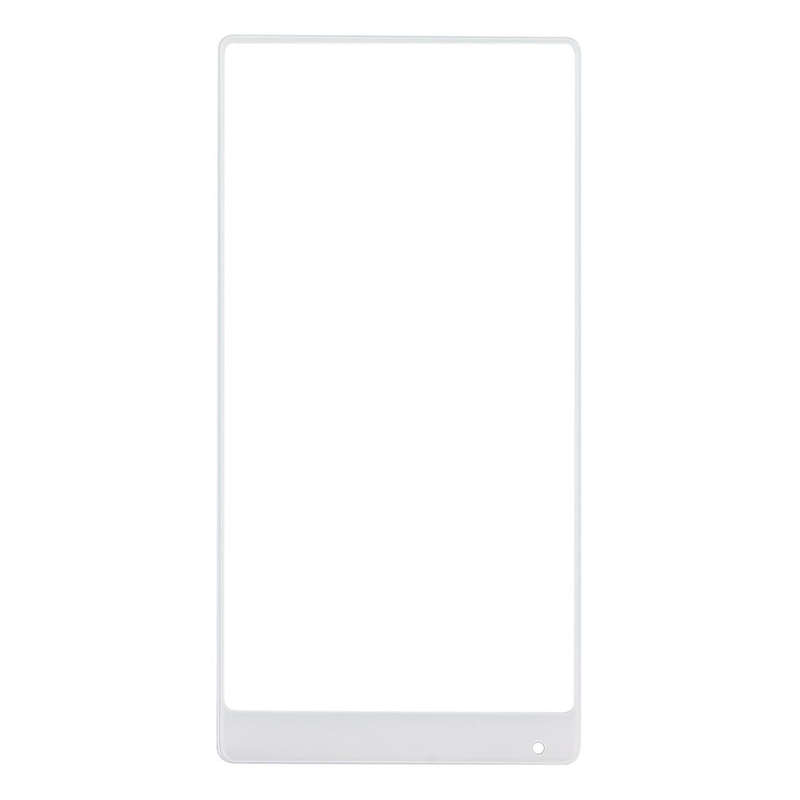 For Xiaomi Mi Mix Front Screen Outer Glass Lens(White)