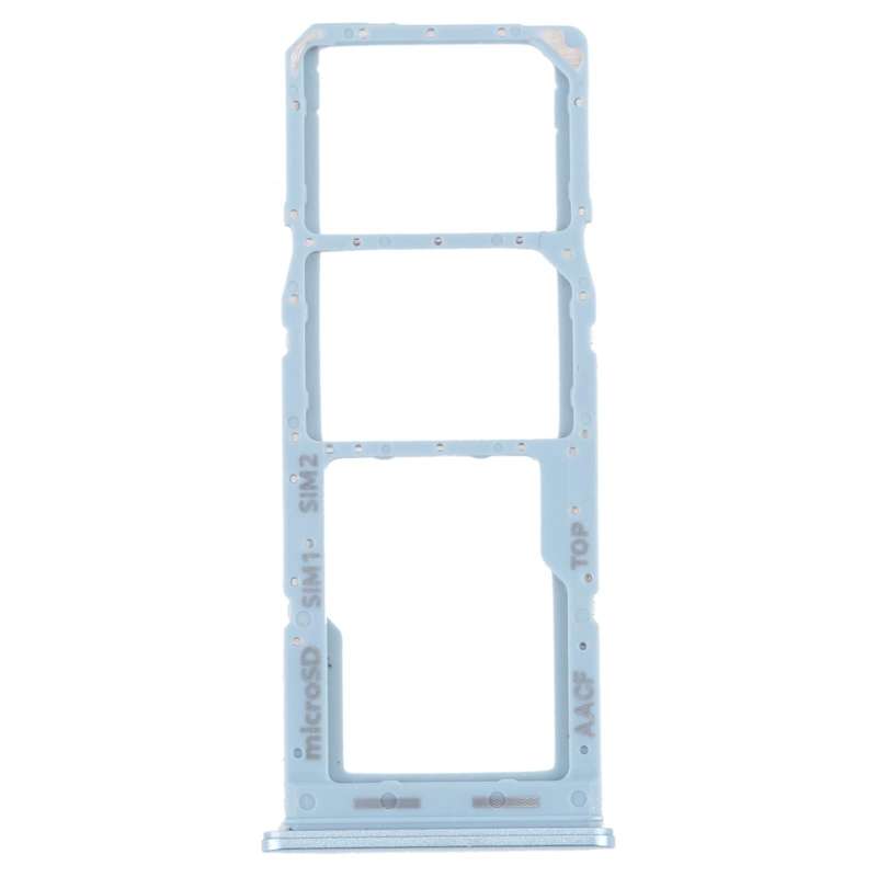 For Samsung Galaxy A13 5G SM-A136 Original SIM Card Tray + SIM Card Tray + Micro SD card tray (Blue)