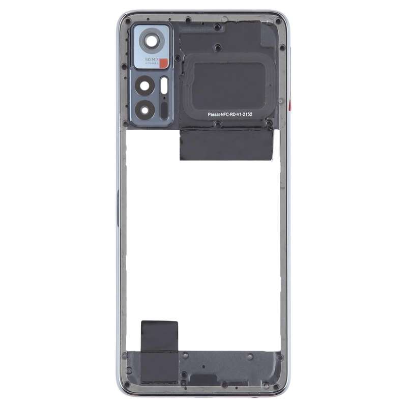 For TCL 30 4G / 30 5G Original Middle Frame Bezel Plate (Black)
