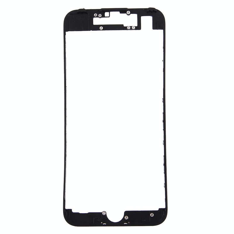 Front LCD Screen Bezel Frame for iPhone 7(Black)