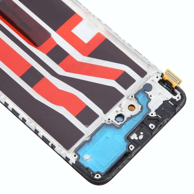 For OPPO F19 OLED LCD Screen Digitizer Full Assembly with Frame