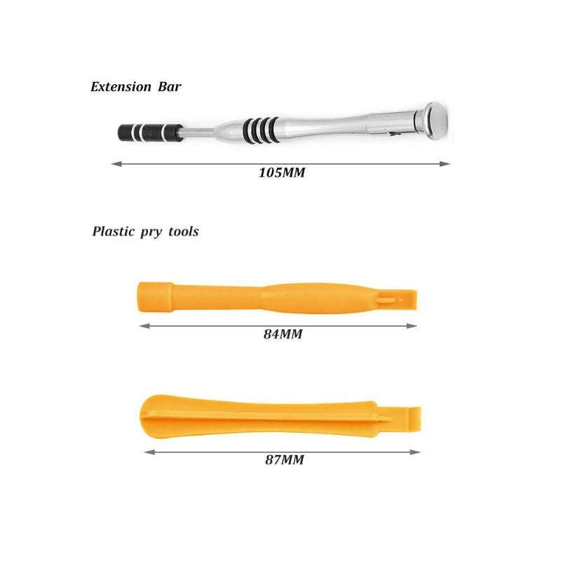 110 in 1 Watch Mobile Phone Disassembly Maintenance Tool Multi-function Chrome Vanadium Steel Scr...