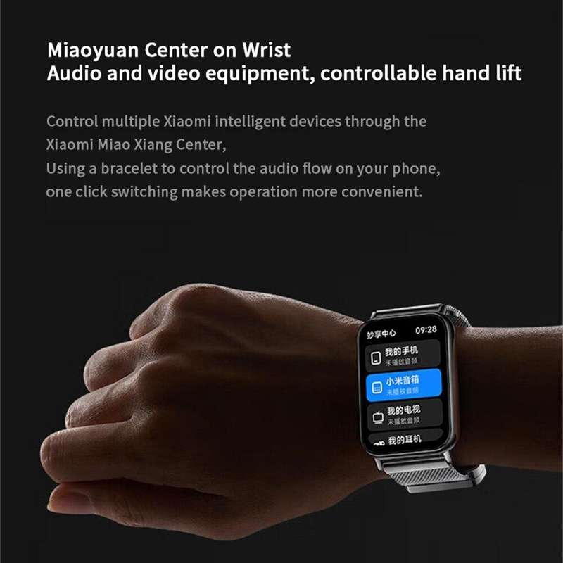 Original Xiaomi Mi Band 8 Pro 1.74 inch AMOLED Full Color Screen 5ATM Waterproof Smart Watch, Sup...