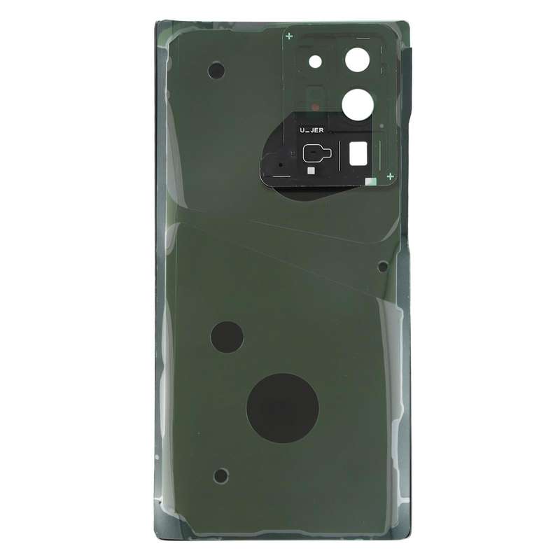 For Samsung Galaxy Note20 Ultra Battery Back Cover with Camera Lens Cover (Black)