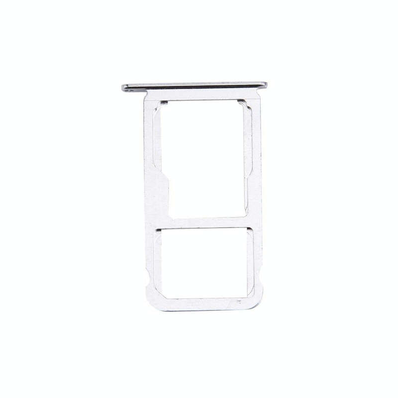 For Huawei P9 Nano SIM + Micro SD / Nano SIM Card Tray(Silver)