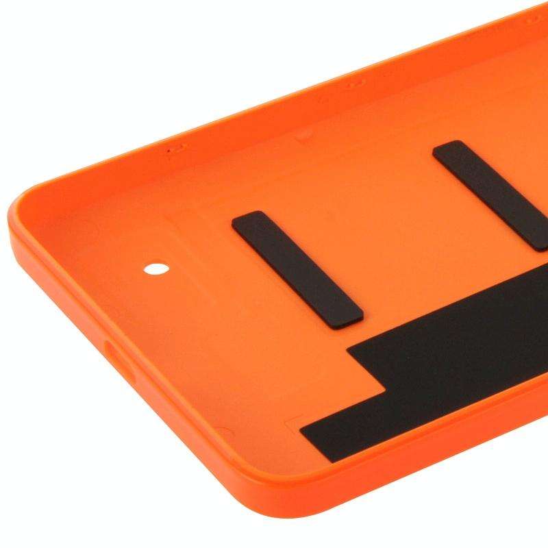 Smooth Surface Plastic Back Housing Cover for Microsoft Lumia 640(Orange)