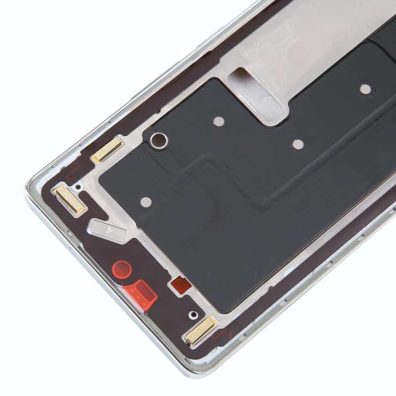 For Honor 80 Front Housing LCD Frame Bezel Plate(Silver)