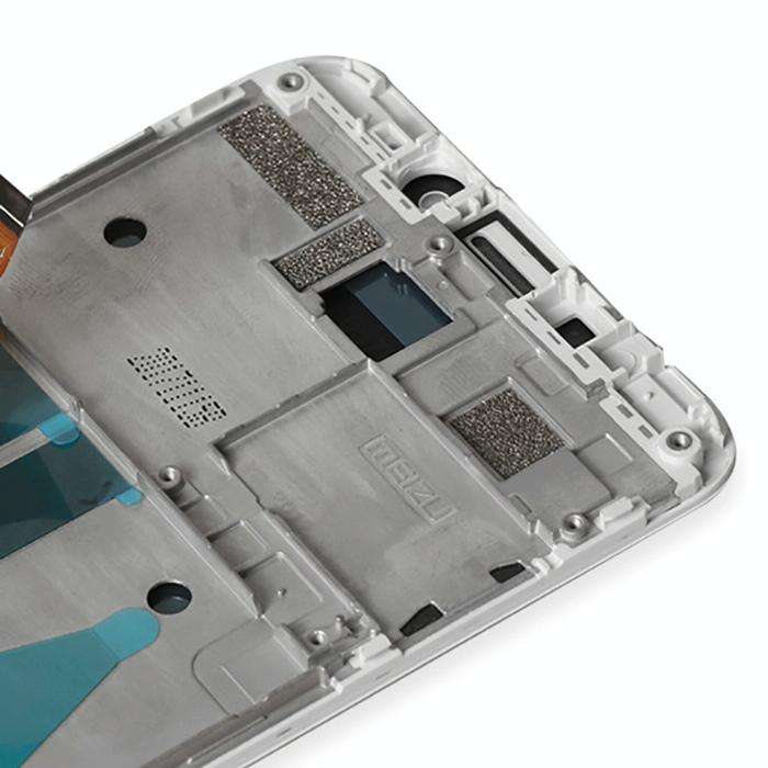TFT LCD Screen for Meizu M6s M712H M712Q Digitizer Full Assembly with Frame(White)