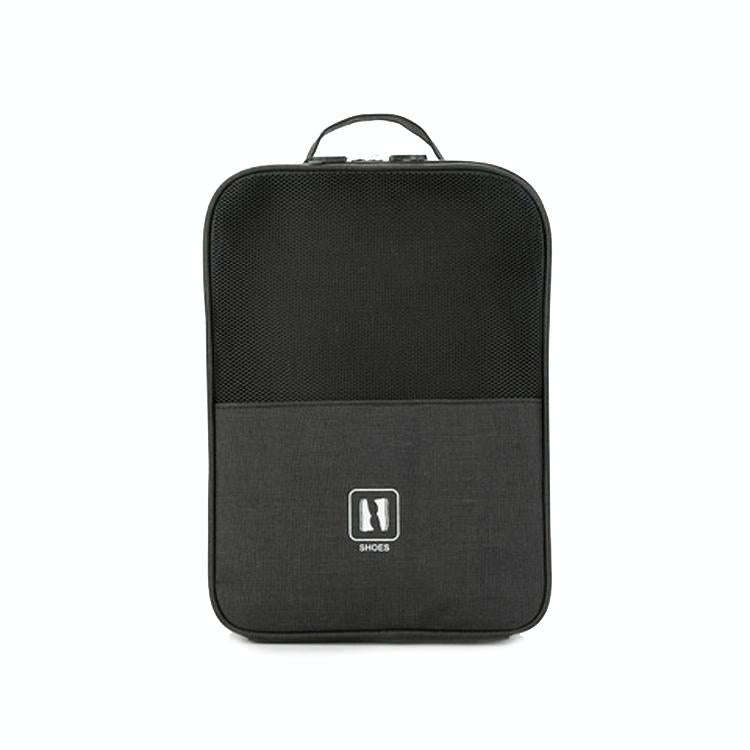 Multifunctional Travel Shoe Storage Bag Portable Multi-layer Shoe Box(Black)