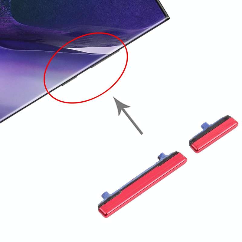 For Samsung Galaxy Note20 Ultra Power Button and Volume Control Button(Red)