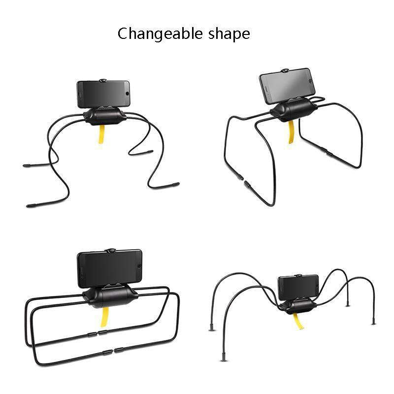 Spider Tablet Holder Arbitrary Curved Lazy Mobile Phone Bracket Desktop Car Bathroom Tablet Brack...