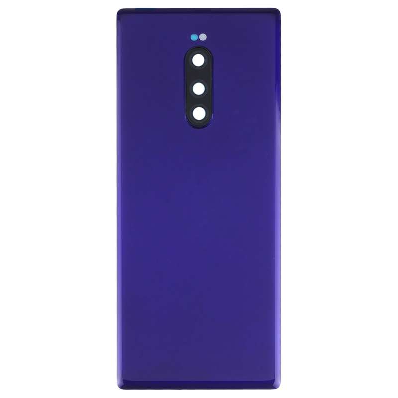 Battery Back Cover for Sony Xperia 1 / Xperia XZ4(Purple)