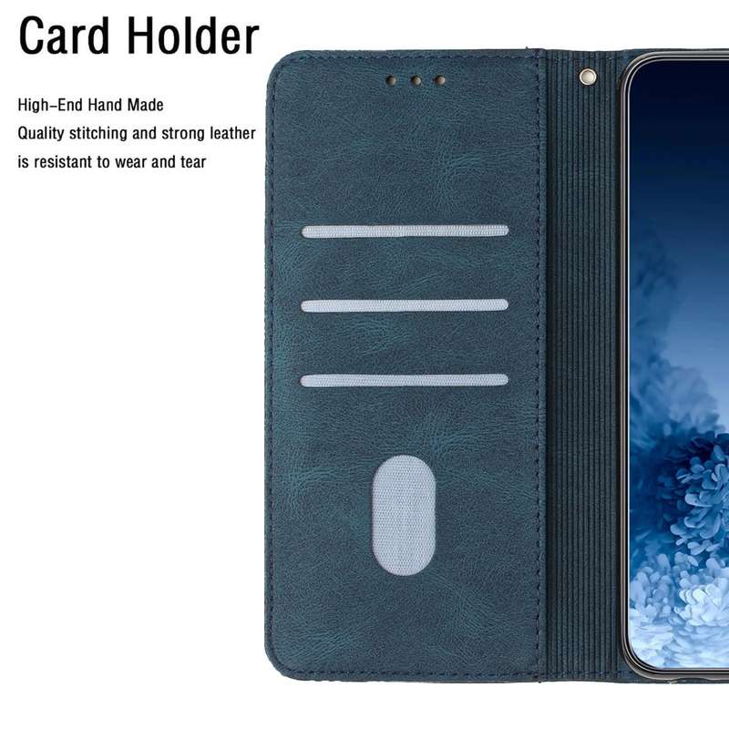 For OPPO Reno7 5G Mandala Embossed Flip Leather Phone Case(Blue)