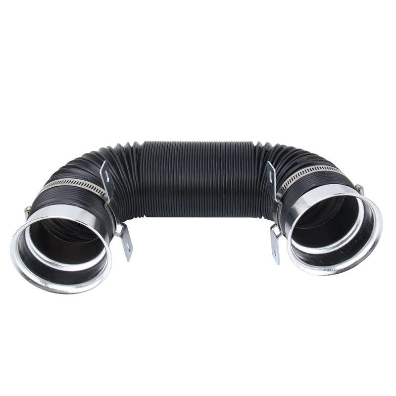 Car Auto Universal Tube Air Filter Adjustable Cold Air Injection Intake System Pipe Without Air F...