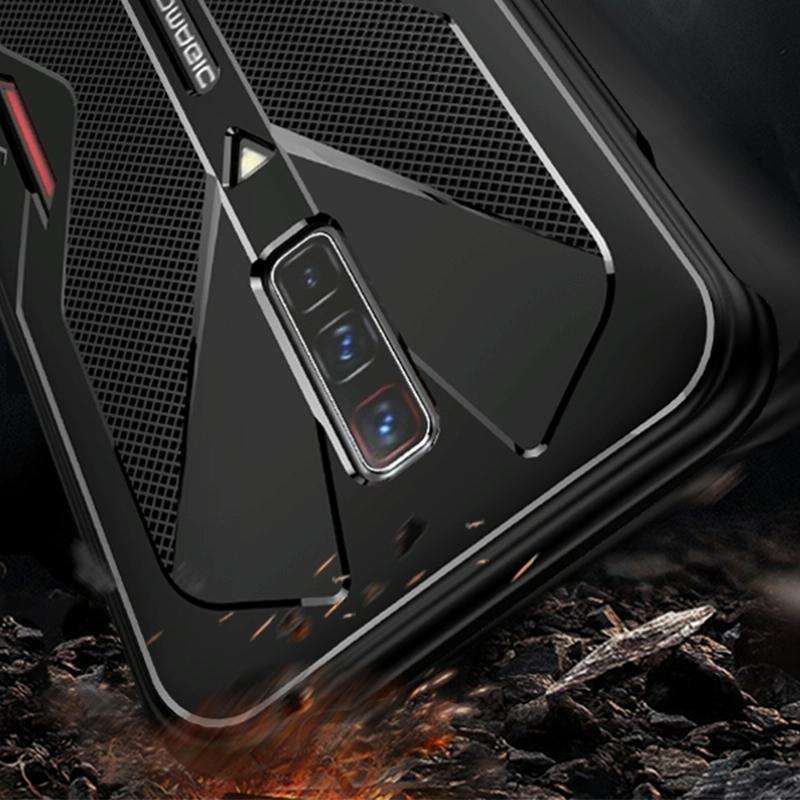 For ZTE nubia Red Magic 6 Pro / 6 TPU Cooling Gaming Phone All-inclusive Shockproof Case(Black)