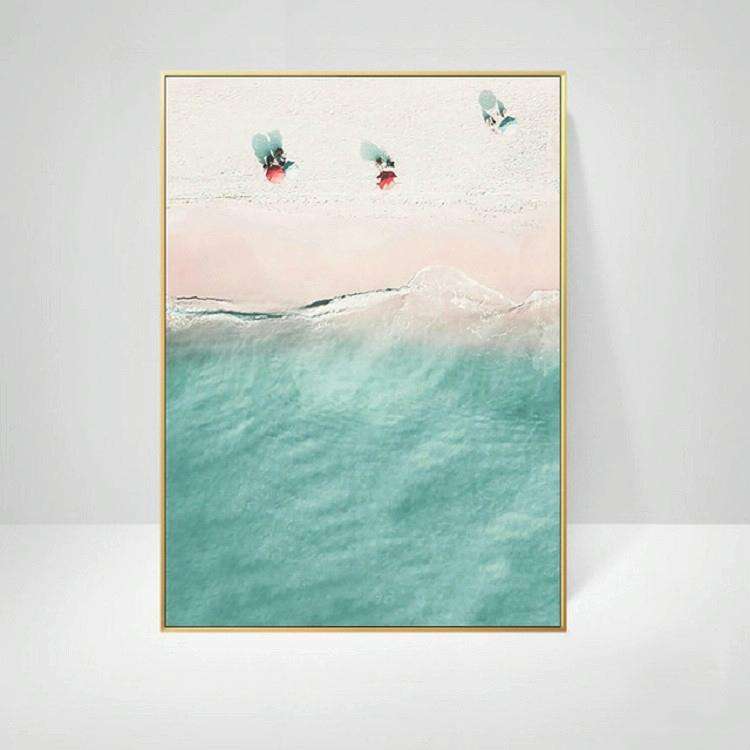Ocean Landscape Canvas Poster Decoration Home Painting Art Paintings Frameless Painting Core, Siz...