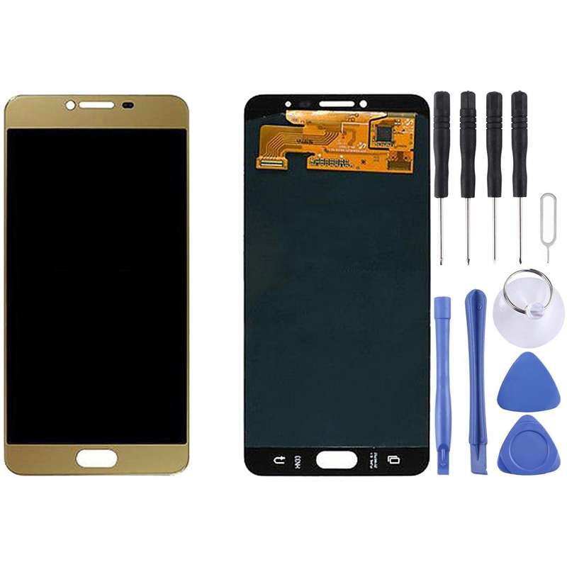 Original LCD Display + Touch Panel for Galaxy C7 / C7000(Gold)