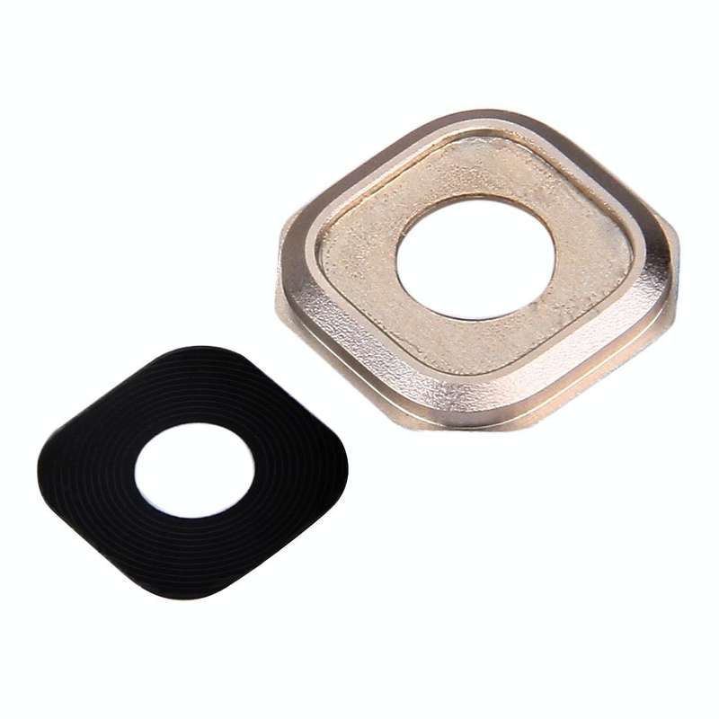 For Galaxy A5 (2016) / A510 10pcs Camera Lens Covers (Gold)