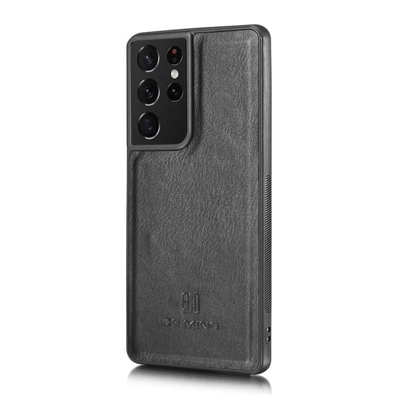 For Samsung Galaxy S21 Ultra 5G DG.MING Crazy Horse Texture Flip Detachable Magnetic Leather Case...