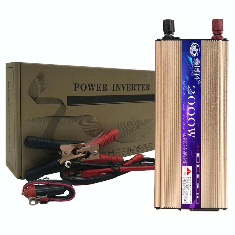 XINBOKE 2000W Ruling String Wave Car Inverter Solar Photovoltaic Inverter 48V To 220V
