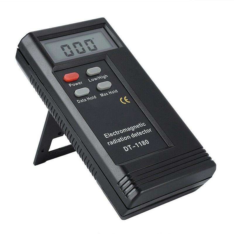 DT-1180 Electromagnetic Radiation Detector Measuring Range 50-1999V/M Electromagnetic Wave Radiat...