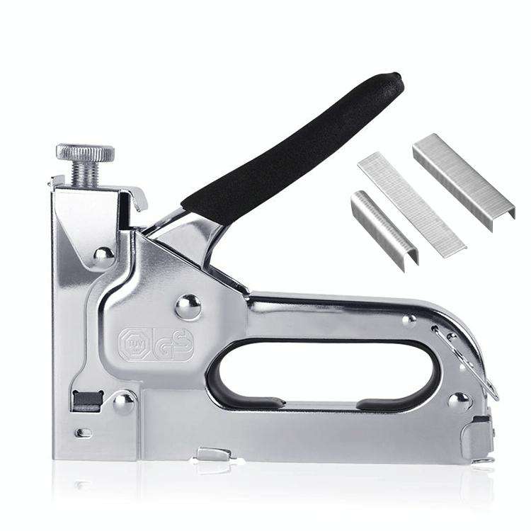 Nail Gun U Type / T Type / Door Type Nail Universal Nailer with Handle Case & 1000 PCS Nails