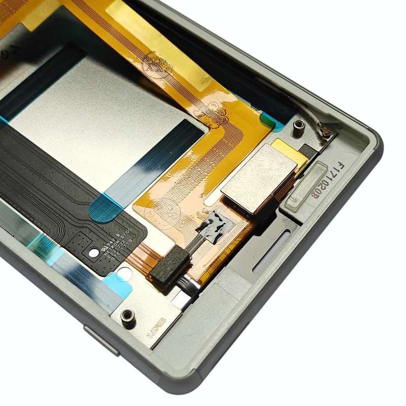 LCD Screen Digitizer Full Assembly with Frame for Sony Xperia M4 Aqua(White)