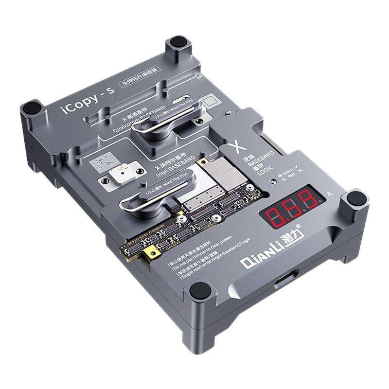 Qianli iCopy-S Double Sided Chip Test Stand 4 in1 Logic Baseband EEPROM Chip Non-removal For iPho...