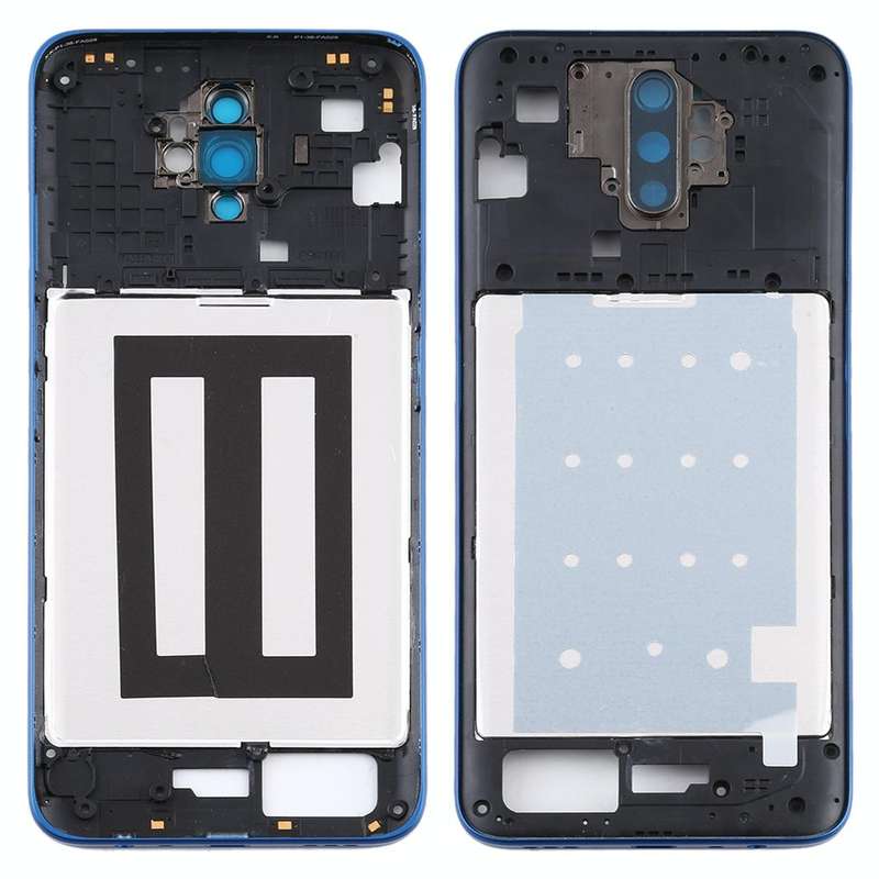 For OPPO A11X / A9(2020) Middle Frame Bezel Plate (Blue)